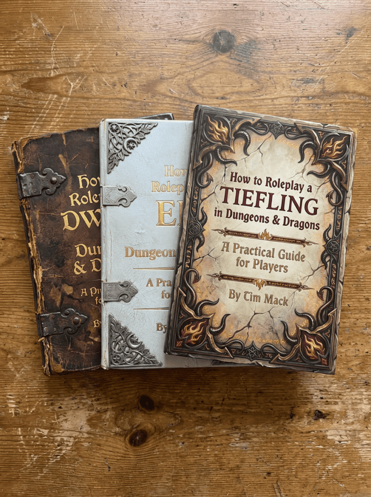 Detailed role-playing Dungeons & Dragons manual.