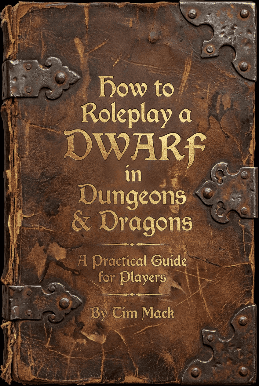 Dwarf Roleplay Guide D&D: Master Authentic Dwarven Characters - ANVIL N INK