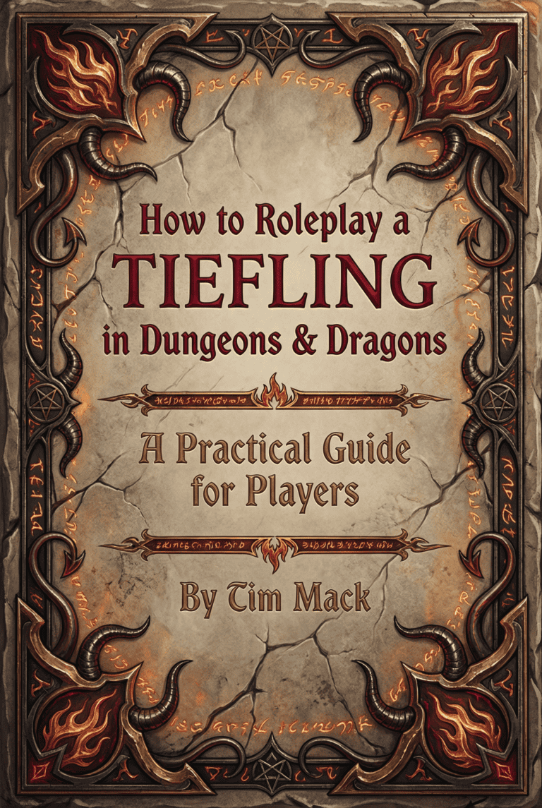 How to Roleplay a TIEFLING in Dungeons & Dragons.