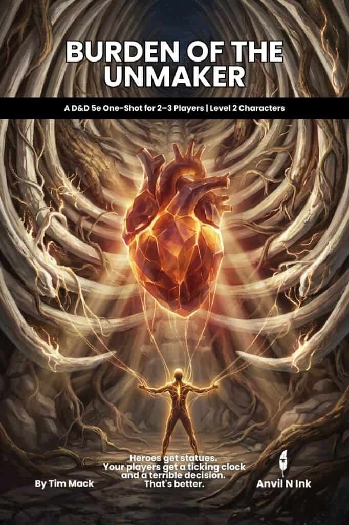 Burden of the Unmaker: A D&D 5e One-Shot Where Someone Has to Carry the Bomb
