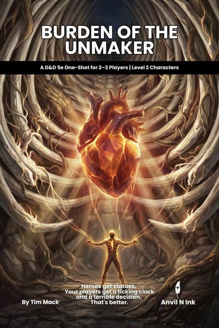 Burden of the Unmaker: A D&D 5e One-Shot Where Someone Has to Carry the Bomb