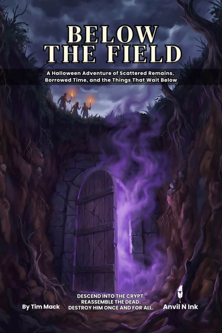 Below the Field: A Halloween DD Adventure Into the Necromancer's Tomb
