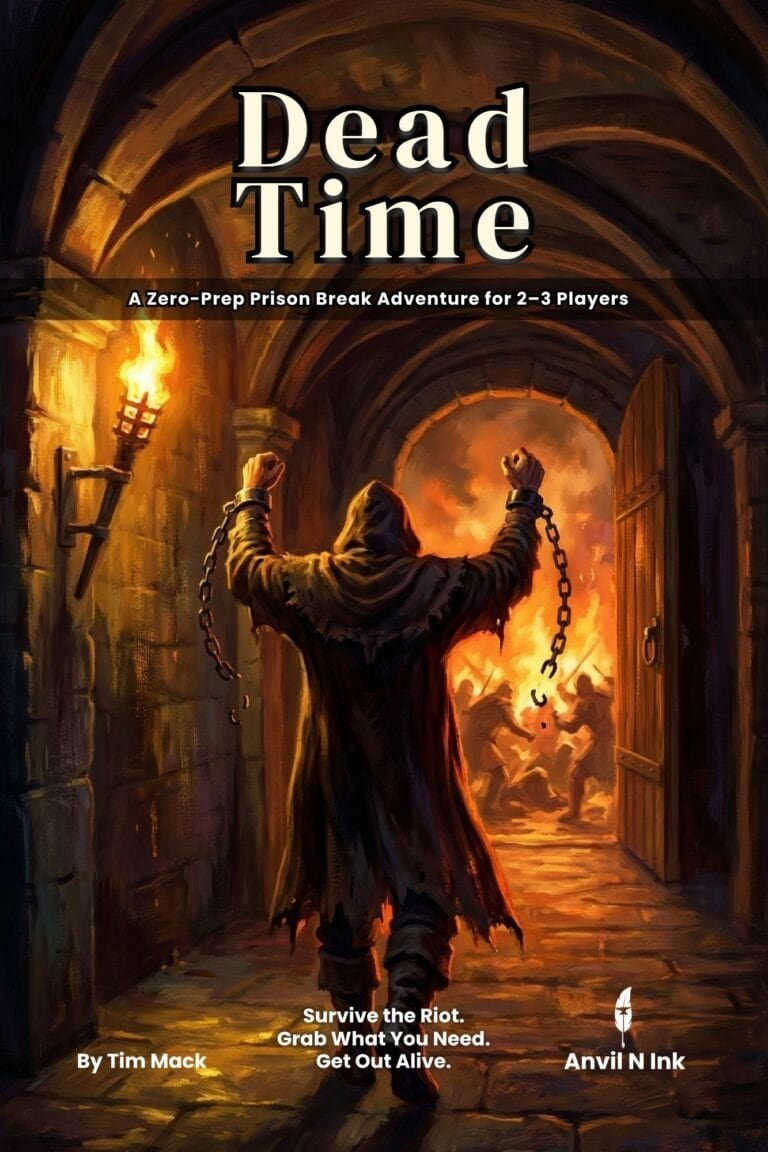 Dead Time: A Zero-Prep Prison Break One-Shot for D&D 5e