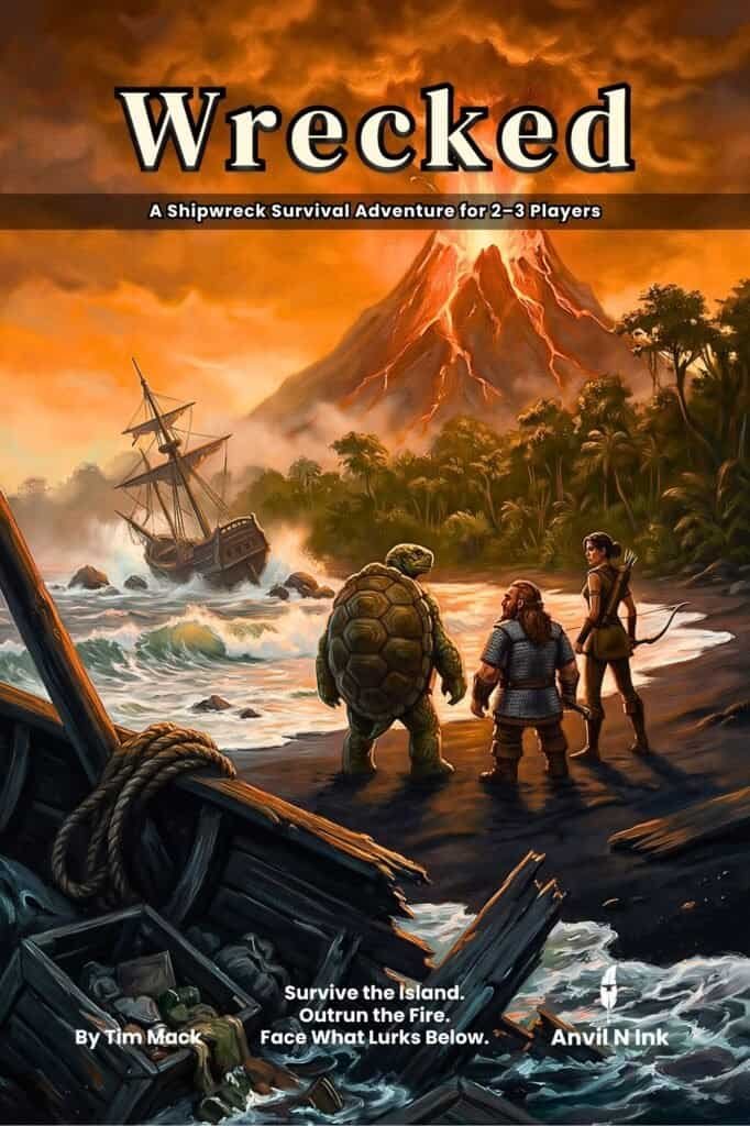 Wrecked: A D&D 5e Shipwreck Survival Adventure for Small Groups