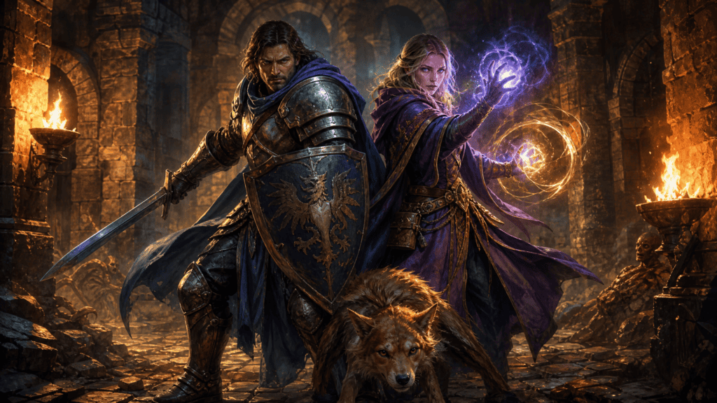 Best D&D Party Composition for 2 Players