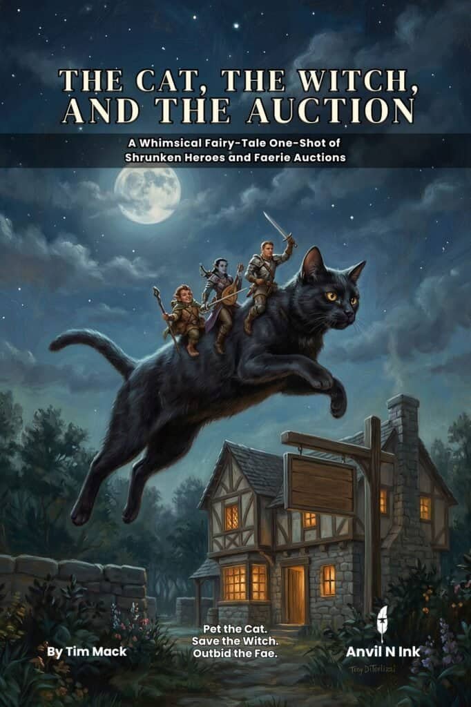 The Cat, the Witch, and the Auction: A Fairy Tale D&D One-Shot for 2-3 Players