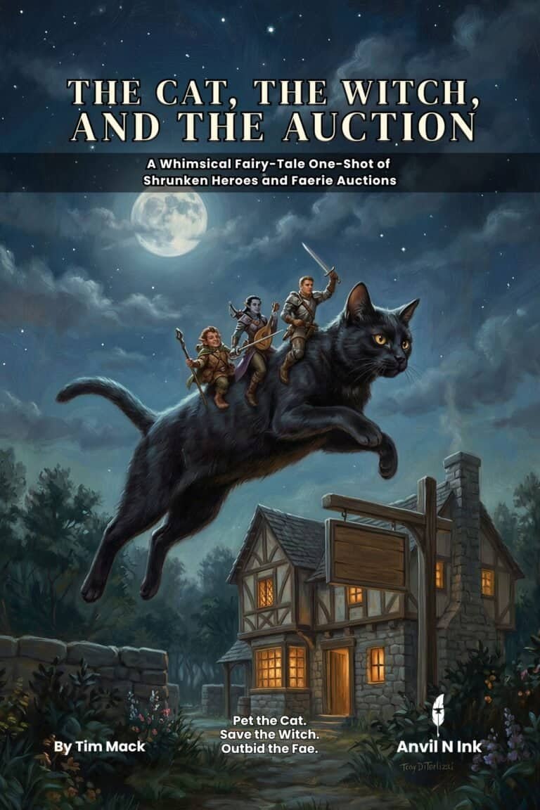 The Cat, the Witch, and the Auction: A Fairy Tale D&D One-Shot for 2-3 Players