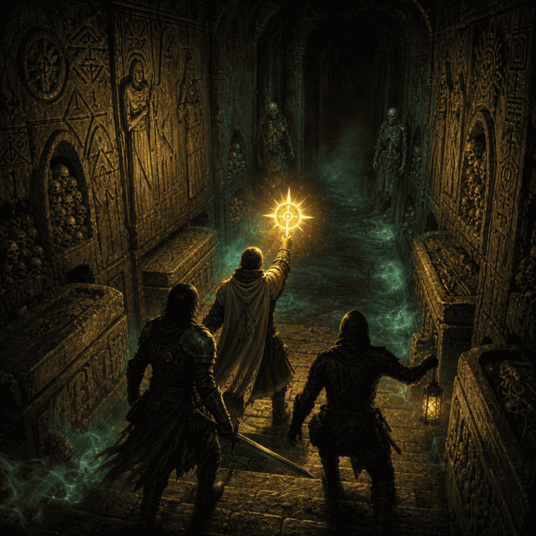 D&D Crypt Crawl: Running a Necromancer's Tomb One-Shot