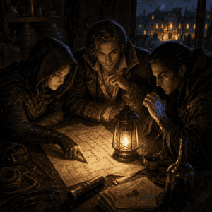 D&D Heist Crew Roles: Building a 2-3 Player Specialist Team