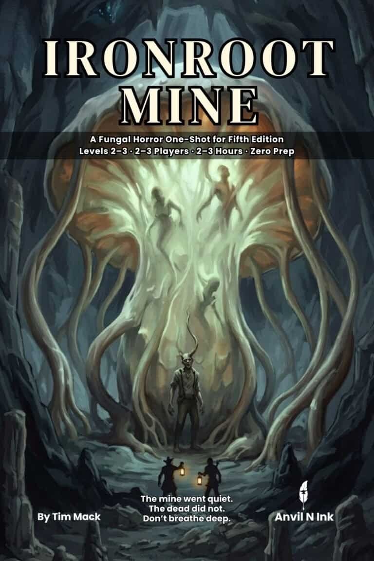Ironroot Mine: A Fungal Horror D&D Adventure for Small Groups