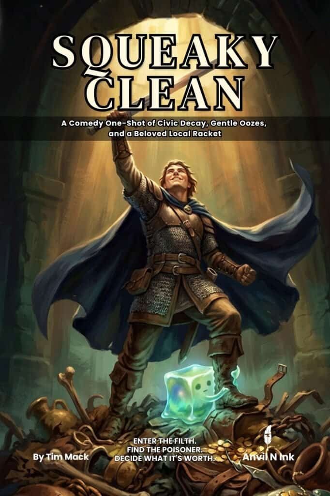 Squeaky Clean: A Gelatinous Cube One-Shot for 5e