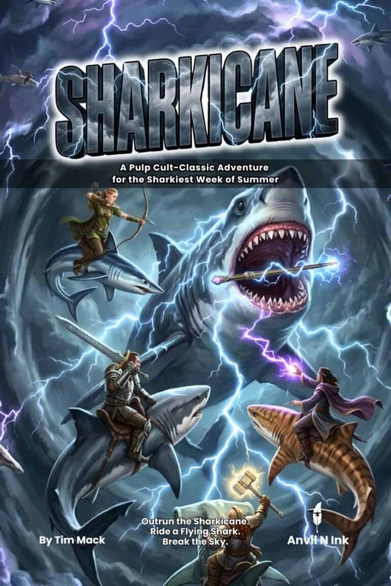 Sharkicane: A Shark Week D&D Adventure for Small Groups