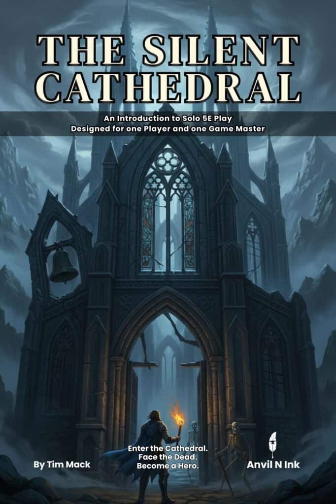 The Silent Cathedral: A Free 5e One-Shot Adventure for One Player and One DM