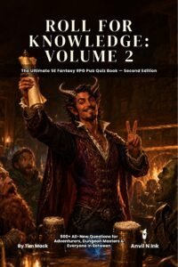 D&D Pub Quiz Book Vol 2: 500+ All-New Trivia Questions | Roll for Knowledge