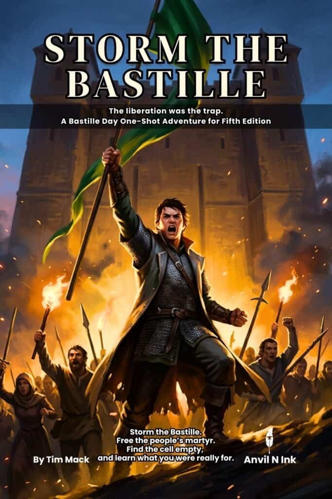 Storm the Bastille: A Bastille Day RPG Adventure for 5e