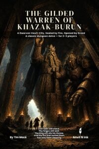 The Gilded Warren of Khazak-Burun: A Dwarven Dungeon Crawl One-Shot for 2–3 Players (5e)