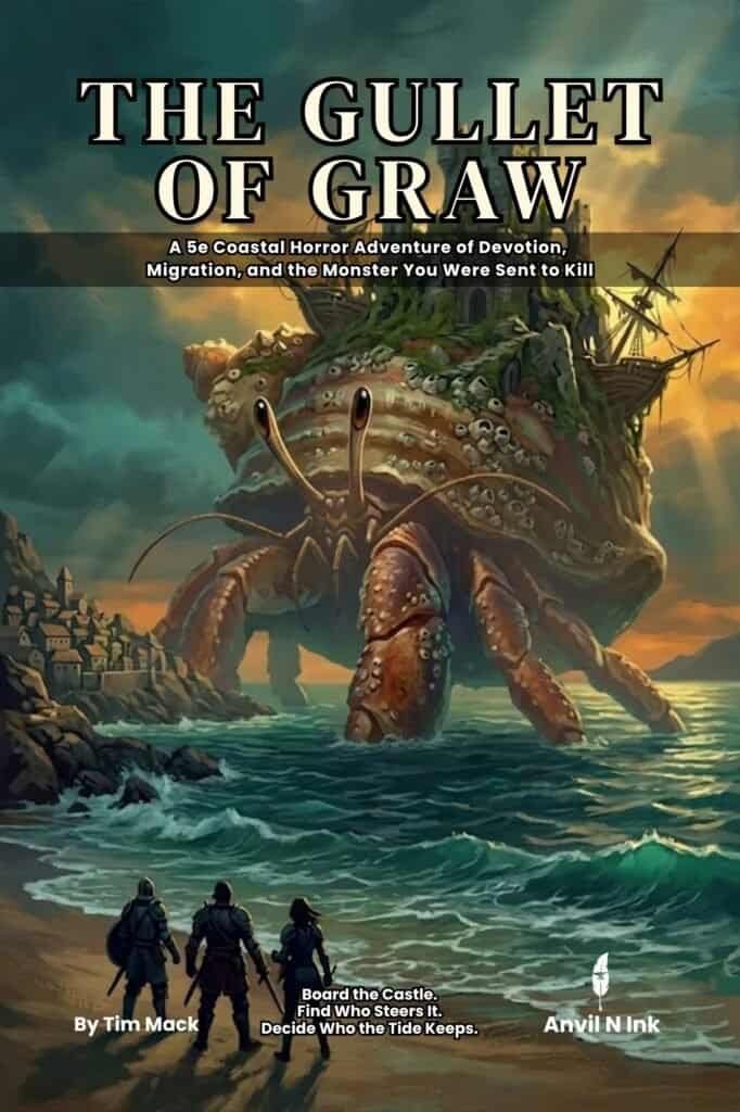 The Gullet of Graw Review: A Kaiju One-Shot for D&D 5e