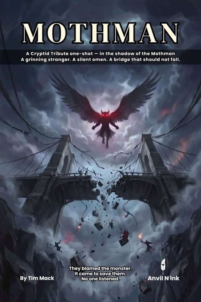 Mothman One-Shot Review: A 5e Cryptid Tale Where the Monster Is the Warning