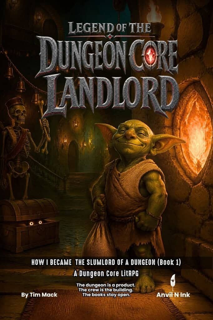 Legend of the Dungeon Core Landlord, Book 1: A Dungeon-Building LitRPG