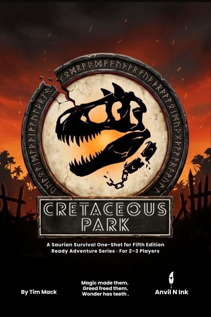 Cretaceous Park: A Dinosaur One-Shot for Small 5e Groups