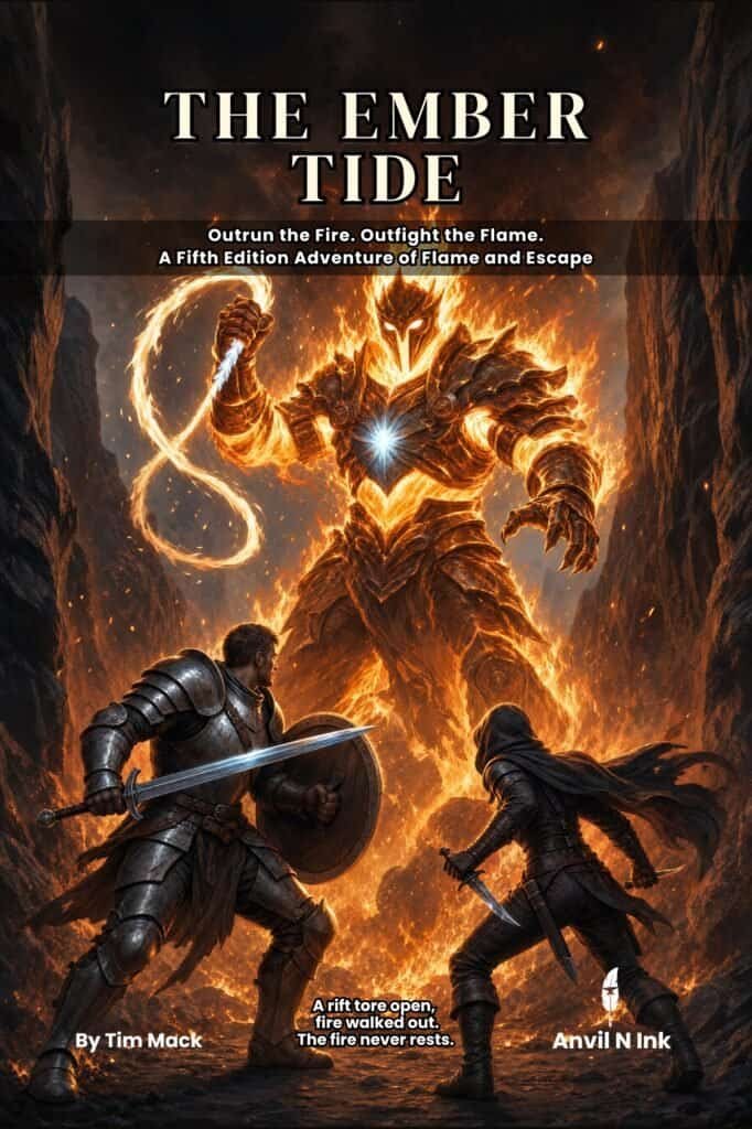 The Ember Tide: A DnD 5e Wildfire One-Shot Adventure for Small Groups