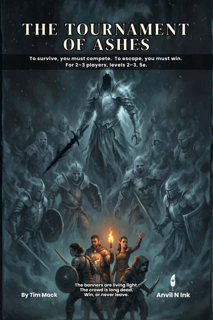 The Tournament of Ashes: A Haunted Tournament One-Shot for 5e