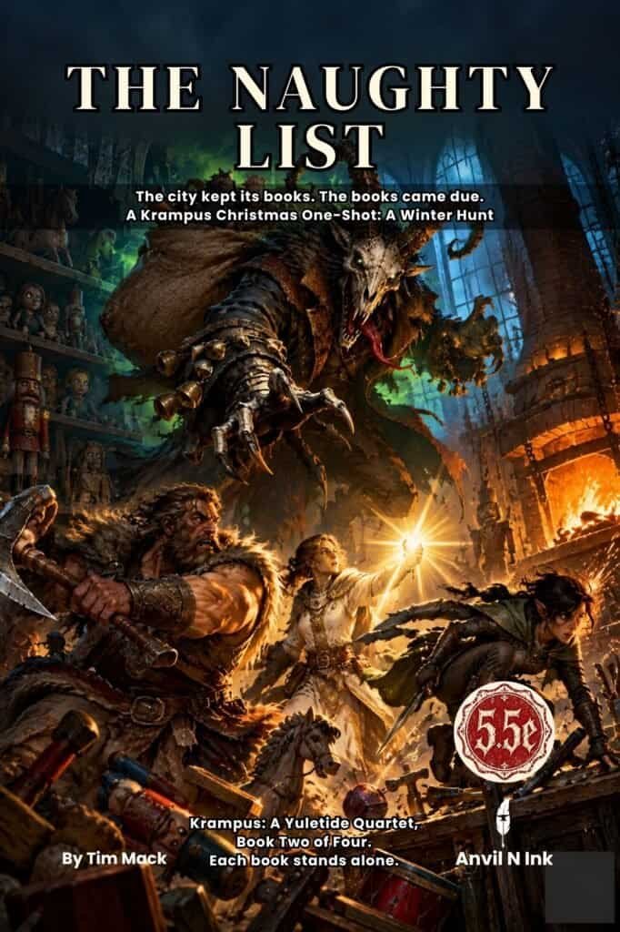 The Naughty List Review: A Krampus Urban Hunt One-Shot for D&D 5e