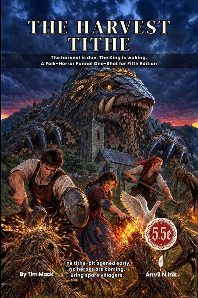 The Harvest Tithe Review: A Level 0 D&D Folk-Horror Funnel