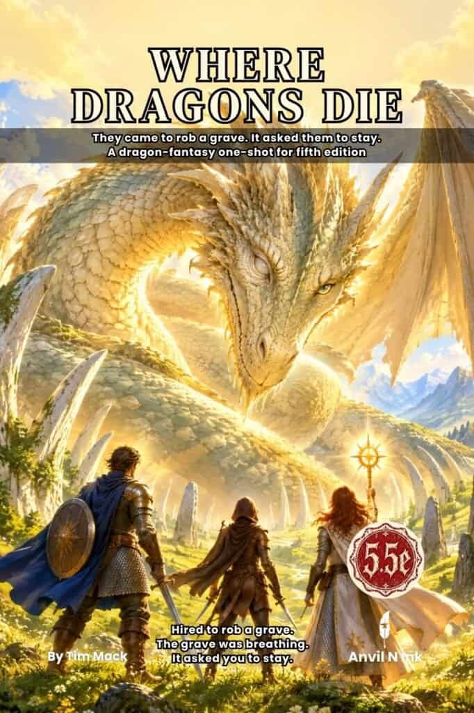 Where Dragons Die Review: A Dragon Graveyard One-Shot for D&D 5e
